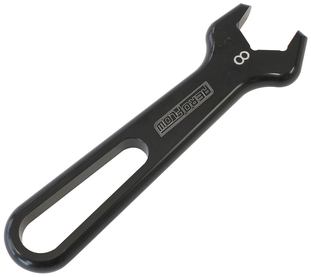 AEROFLOW ALLOY PRO SPANNER SINGLE -6AN BLACK SINGLE -6AN PRO WRENCH