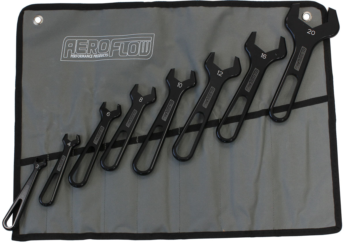 AEROFLOW DOUBLE ENDED PRO SPANNER SINGLBLACK SPANNER -6AN TO -8AN