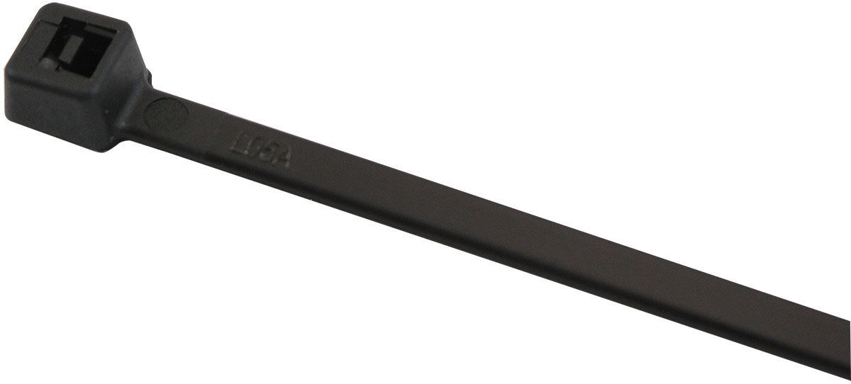 AEROFLOW HIGH TEMP CABLE TIES 3.6x150mm1000 PACK BLACK ZIP TIE PA46