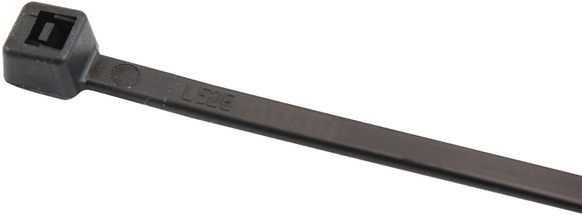 AEROFLOW HIGH TEMP CABLE TIES 3.6x150mm25 PACK BLACK ZIP TIE PA46