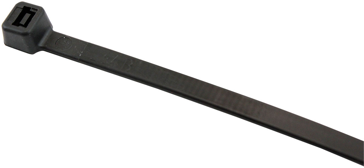 AEROFLOW CABLE TIES 4.6mm x 120mm 100 PACK BLACK ZIP TIE PA66