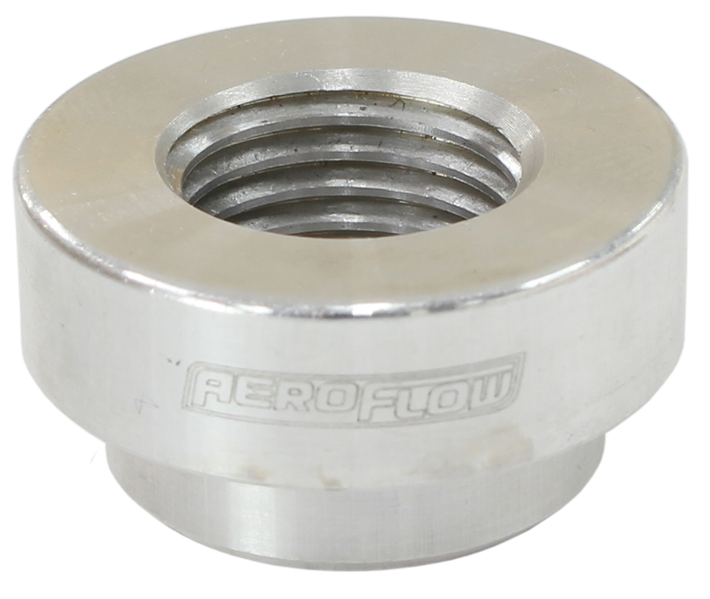 AEROFLOW ALUMINIUM WELD ON FEMALE M14 x 1.5MM PITCH WASHER SEAL