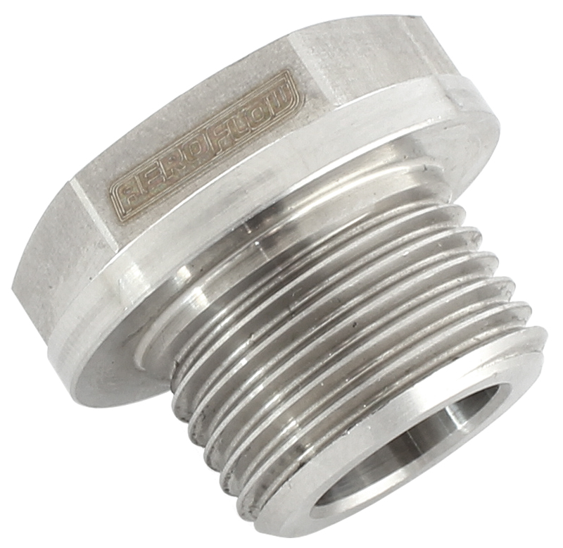 AEROFLOW WELD BUNG O2 OXY SENSOR S/S M18 X 1.5MM THREAD ALL SENSORS AF991SS-25