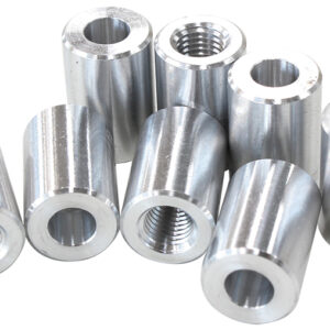 AEROFLOW ALUMINIUM WELD ON FEMALE M8 X 1.25 THREAD 6061-T6 ALLOY