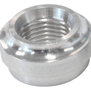 AEROFLOW FEMALE WELD ON BUNG, -4 ORB 7/16"-20 THREAD, STAINLESS