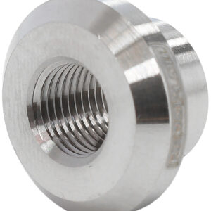 AEROFLOW FEMALE WELD ON BUNG, M10x1.0 THREAD, STEEL
