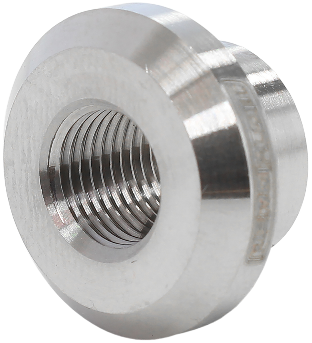 AEROFLOW FEMALE WELD ON BUNG, M10x1.0 THREAD, STEEL