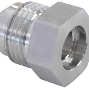 AEROFLOW FEMALE WELD ON BUNG, M16x1.5 THREAD, STAINLESS STEEL