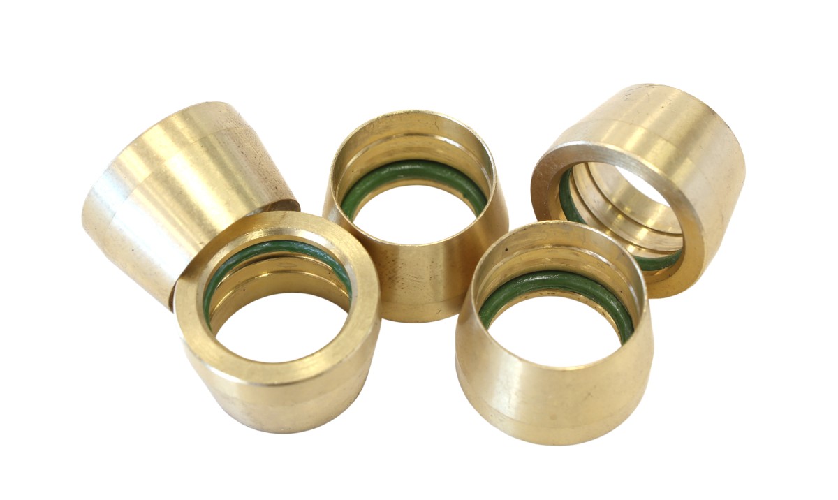 AEROFLOW -10 Airconditioning Fitting inline Charge Port straight