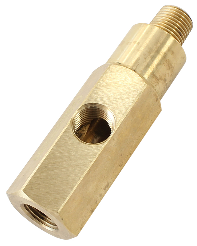 AEROFLOW OIL PRESSUR GAUGE M14 X 1.5 M14 X 1.5 INLINE,1/8" NPT SIDE