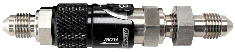 AEROFLOW Quick Relase -3 EPDM Seal Black/Silver Alloy
