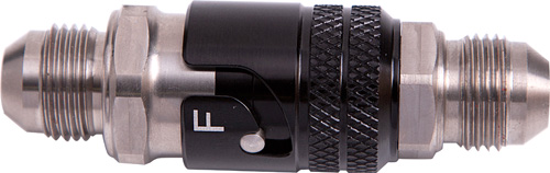 AEROFLOW Quick Release -3 EPDM Seal Black Titanium Small Diameter
