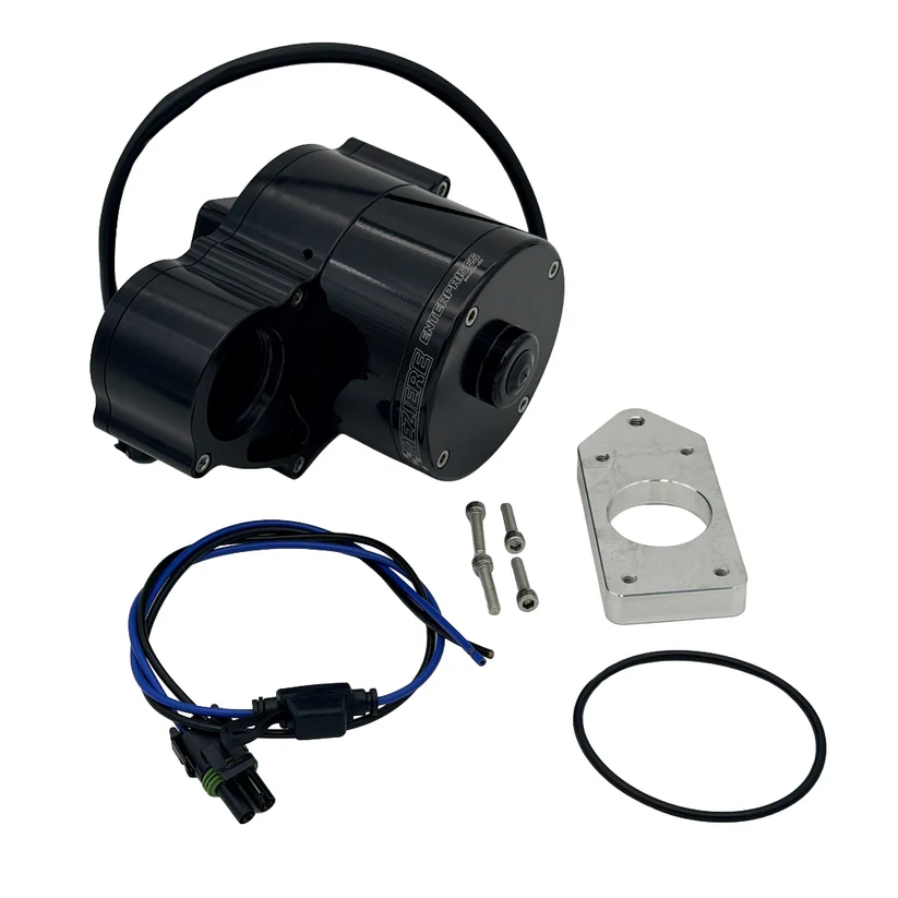 MEZIERE 12v Radiator Mount Electric Water Pump, 55GPM Single Outlet Black - Image 3