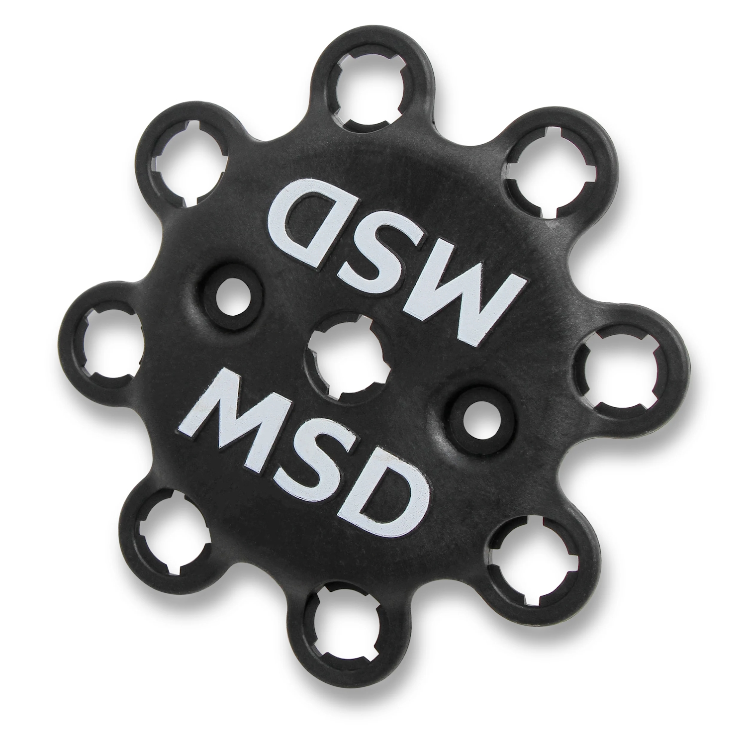 CNC machined billet aluminium housing of the MSD Chrysler 426/440 distributor.