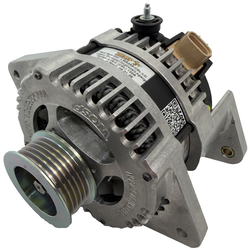 WOSP 320 Amp Alternator, Subaru Forester | Impreza | Legacy | Outback (EJ) (CSL)