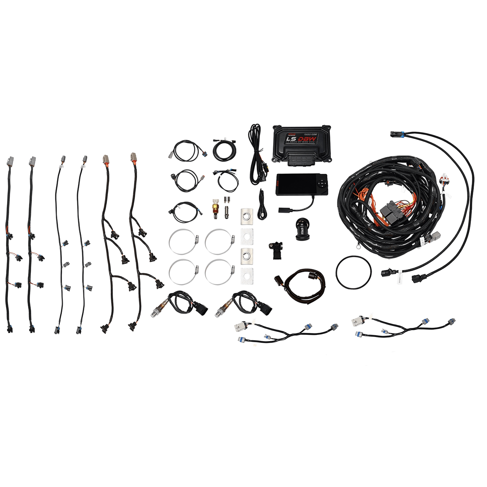 FiTech 70050DBWSA Ultimate LS Standalone Drive-By-Wire EFI System and Wiring Harness Kit
