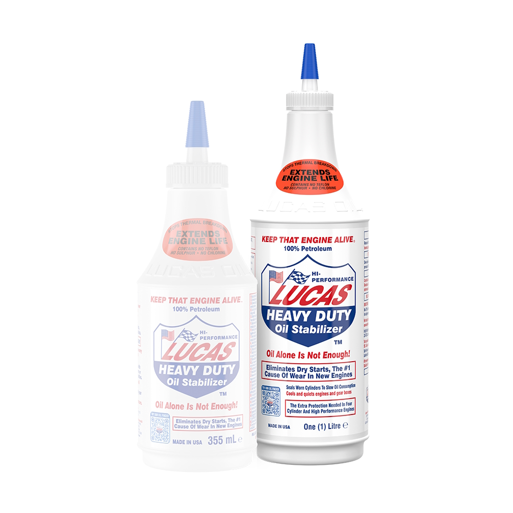 1 Litre bottle of Lucas Oil Heavy Duty Engine Oil Stabiliser SKU 40001