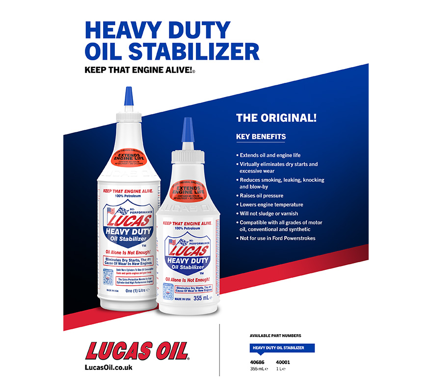 Lucas Oil Heavy Duty Engine Oil Stabiliser – 355ml (12 fl oz) - Image 4