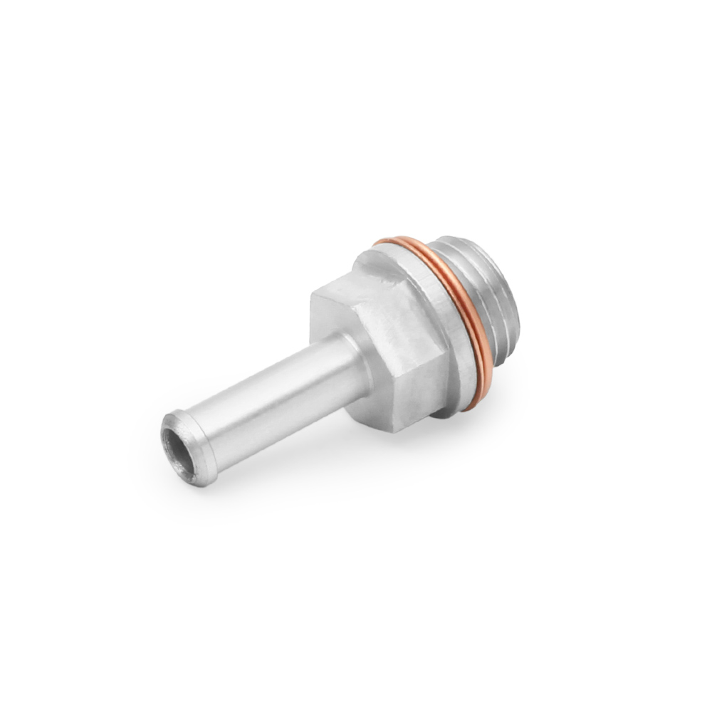 Nuke Performance 1/4" BSPP Barb Fitting for 6mm Hose