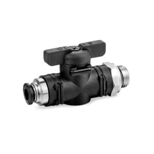 Nuke Performance 1/4 BSPP Petcock Ball Valve to 8mm Hose