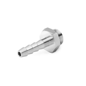 Nuke Performance 1/8 BSPP Male to 4mm Hose Barb Adapter Fitting