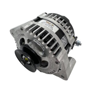 WOSP LMA408-LO 300 Series 120A high-output billet alternator with single V-pulley for Vauxhall XE Redtop pre-94 engine