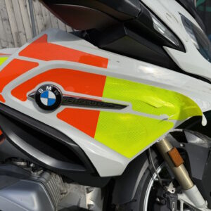 BMW R1250RT 2018-2025 Right Upper Lateral Trim Fairing Panel & BMW Plaque