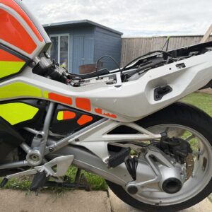 BMW R1250RT 2018-2025 Left Upper Seat Cowl Side Fairing, White