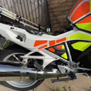 BMW R1250RT 2018-2025 Right Upper Seat Cowl Side Fairing, White