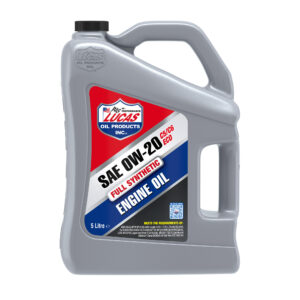 Lucas Oil Synthetic 0W-20 ECO Engine Oil 5 Litre container part number 47114